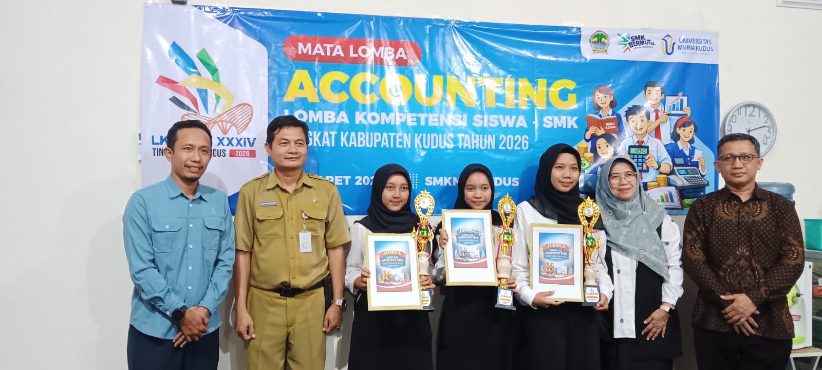 Juara 3 Lomba LKS Kab. Kudus Mata Lomba Accounting